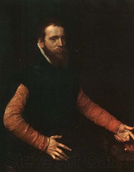 MOR VAN DASHORST, Anthonis Portrait of a Goldsmith France oil painting art